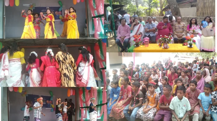পাহাড়ের পাদদেশে বৈশাখী রঙ: কালাগুল চা-বাগানে হৃদয়ে জীবনের গান